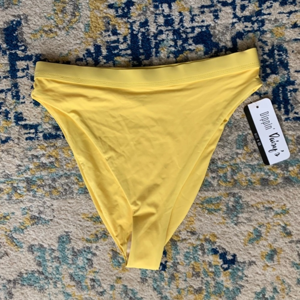 DIPPIN’ DAISY’S Cheeky High Waisted Bikini Bottoms